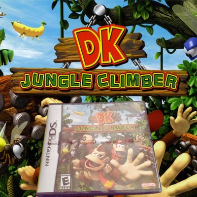 DK Jungle Climber Nintendo DS cartridge – barrel-bashing platform game.