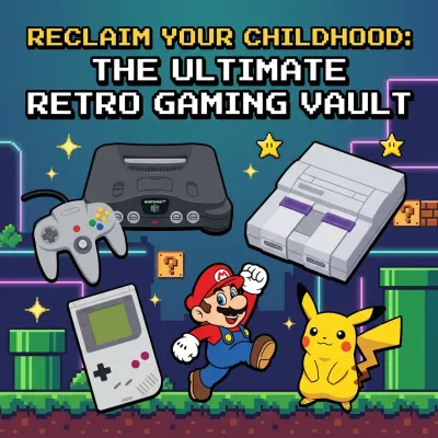 Reclaim Your Childhood: The Ultimate Retro Gaming Vault