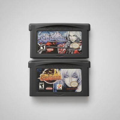 Castlevania Harmony of Dissonance &amp; Aria of Sorrow Gameboy Advance (GBA)