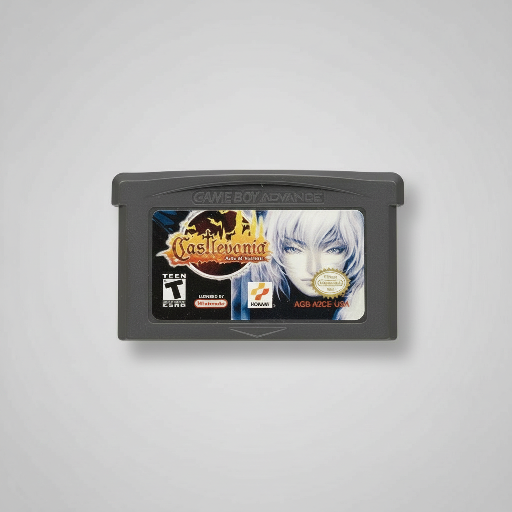 Castlevania Harmony of Dissonance, Aria of Sorrow & Circle of Moon - Gameboy Advance (GBA) 4