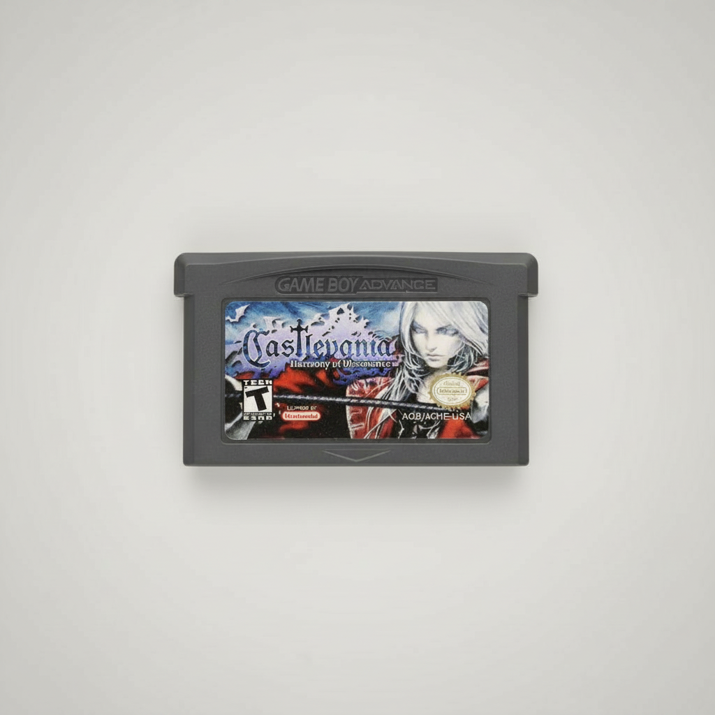 Castlevania Harmony of Dissonance, Aria of Sorrow & Circle of Moon - Gameboy Advance (GBA) 6