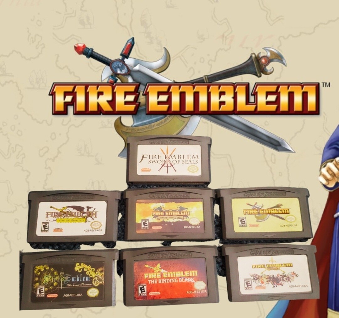 Fire Emblem Games for Gameboy Advance — Complete Bundle (Cartridges Only) for Gameboy Advance (GBA)