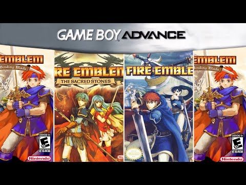 Evolution Fire Emblem Games for GBA