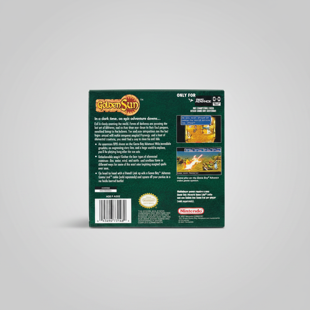 Golden Sun for Gameboy Advance (GBA) 5