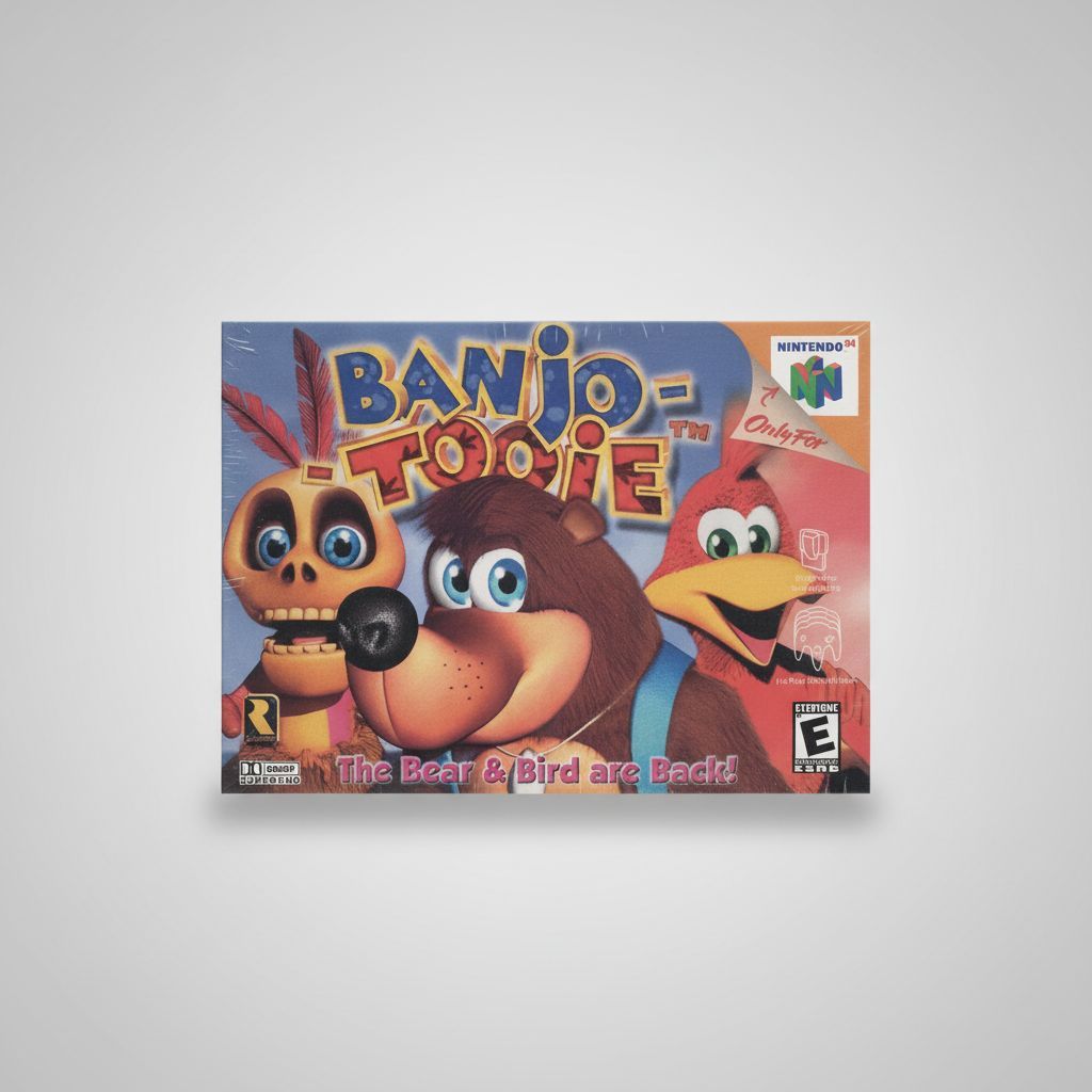 Banjo Tooie — Game & Box for Nintendo 64