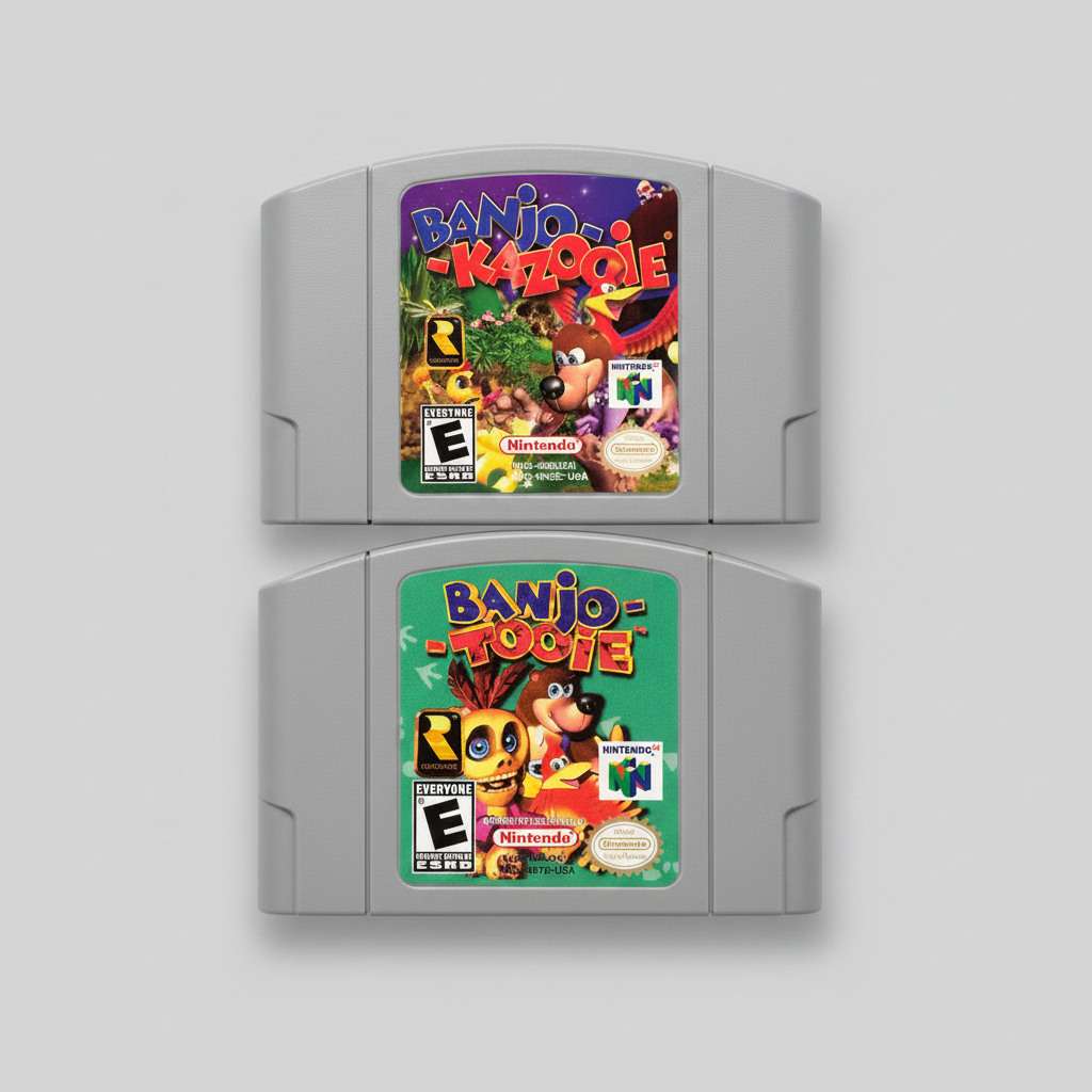 Banjo Kazooie & Banjo Tooie Nintendo 64 (N64) 2