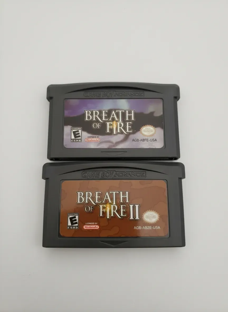 Breath of Fire 1 & 2 Gameboy Advance (GBA)