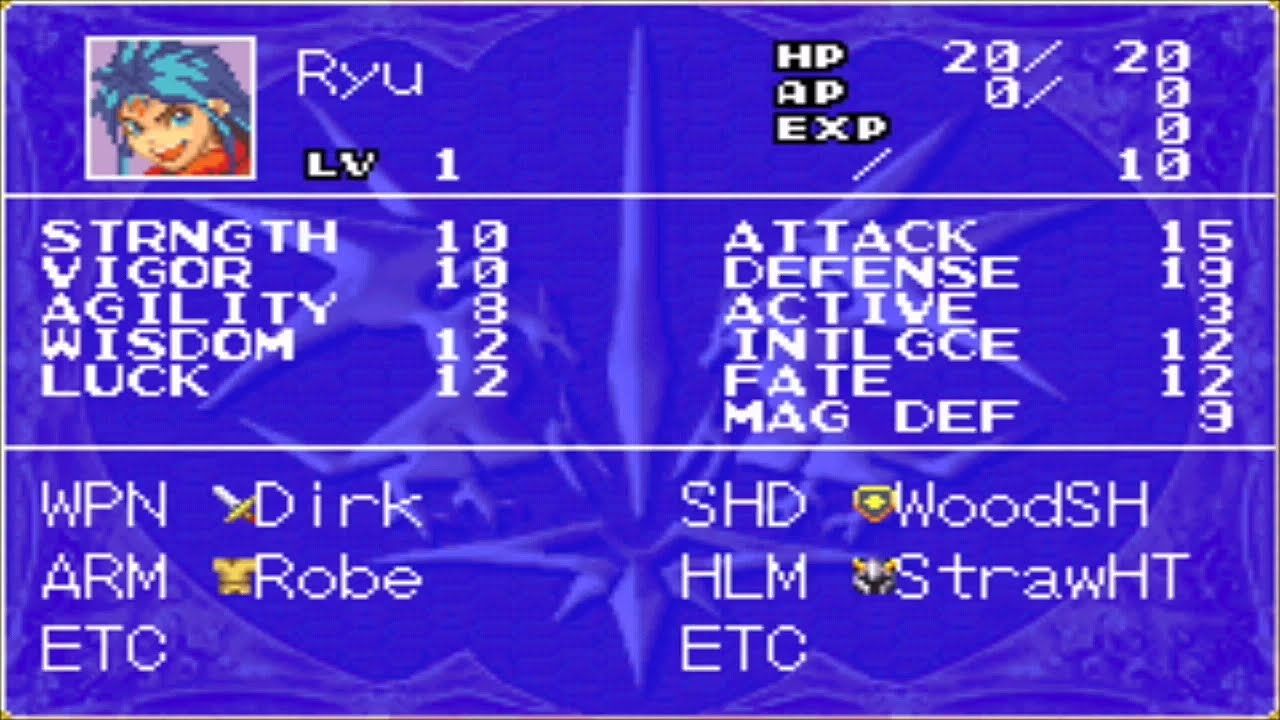 Breath Of Fire - GBA - Cheat Codes #cheatcodes #emulator #gba