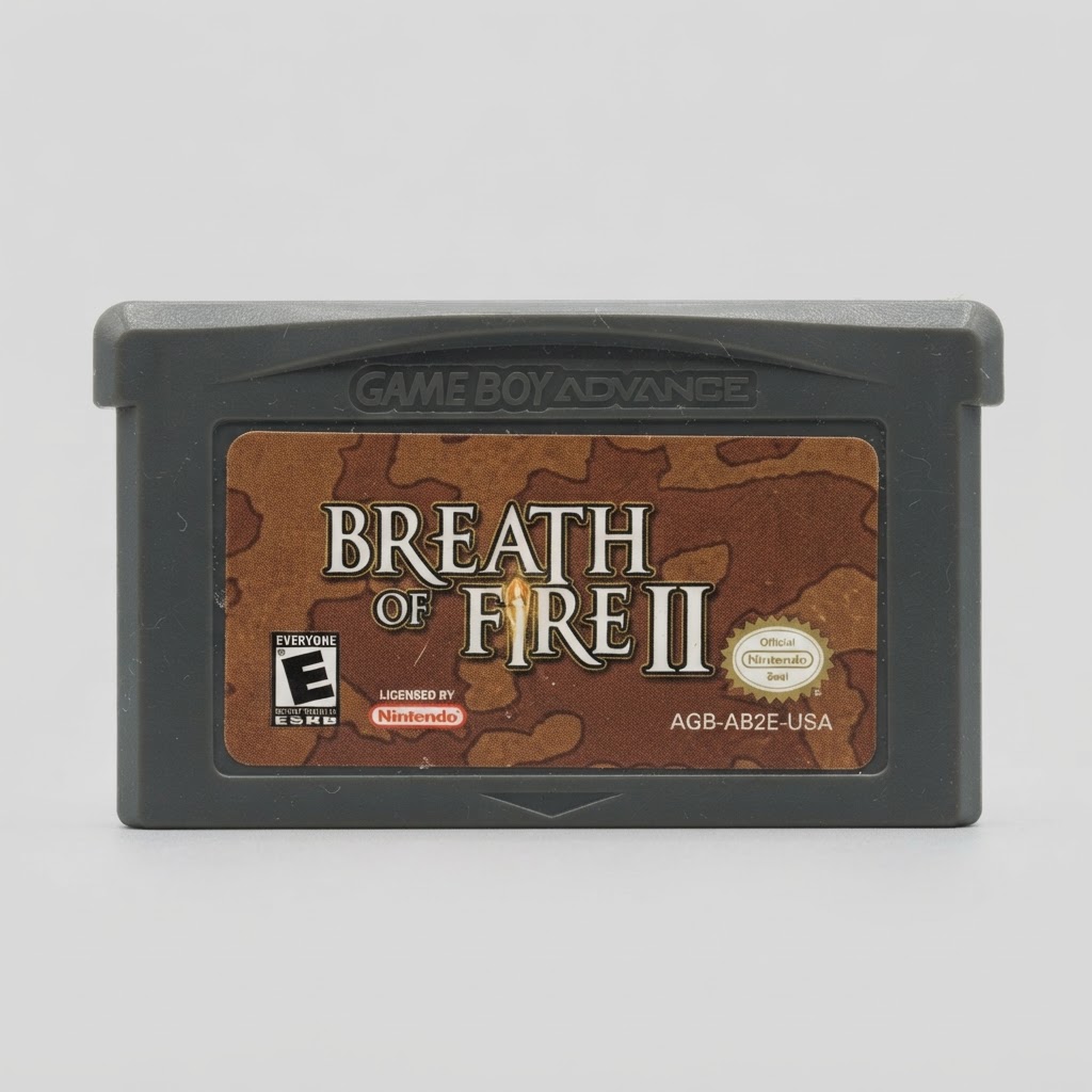 Breath of Fire 1 & 2 Gameboy Advance (GBA) 4