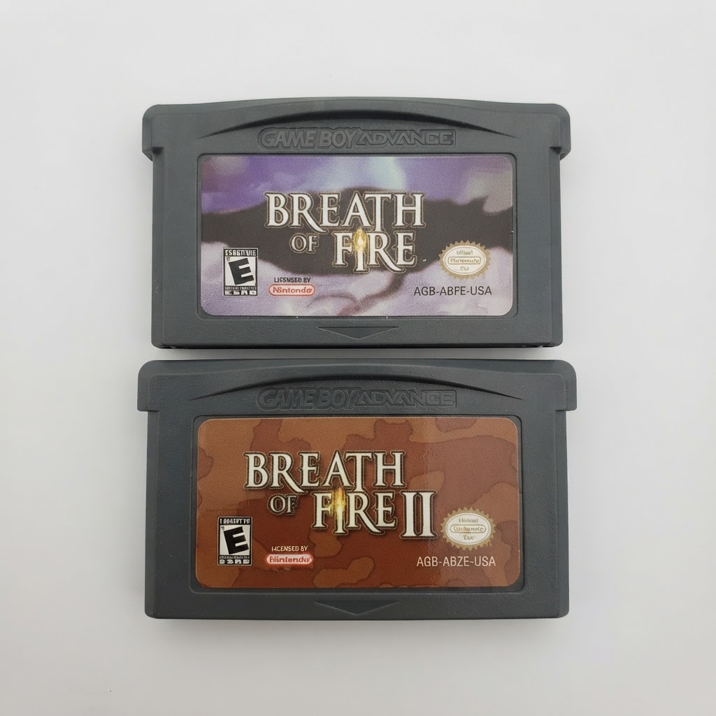 Breath of Fire 1 & 2 Gameboy Advance (GBA)