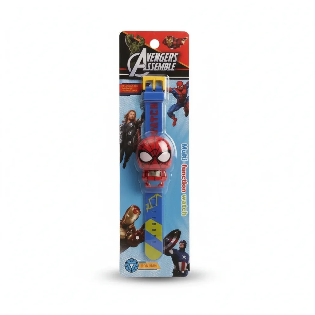 Marvel Avenger's Toy Watches - Iron Man, Hulk, Captain America, & Spider-Man 5