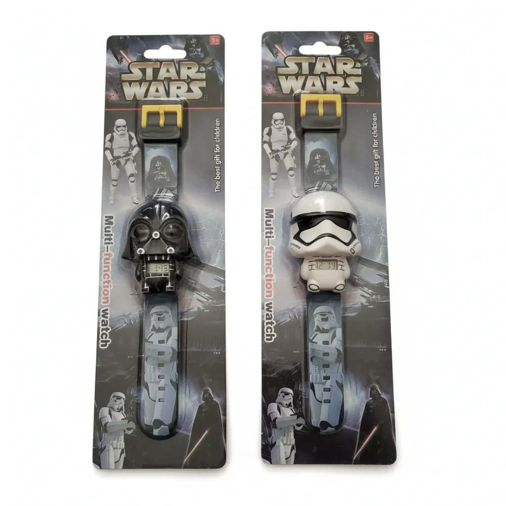 Star Wars Toy Watch — Complete 2-Piece Set