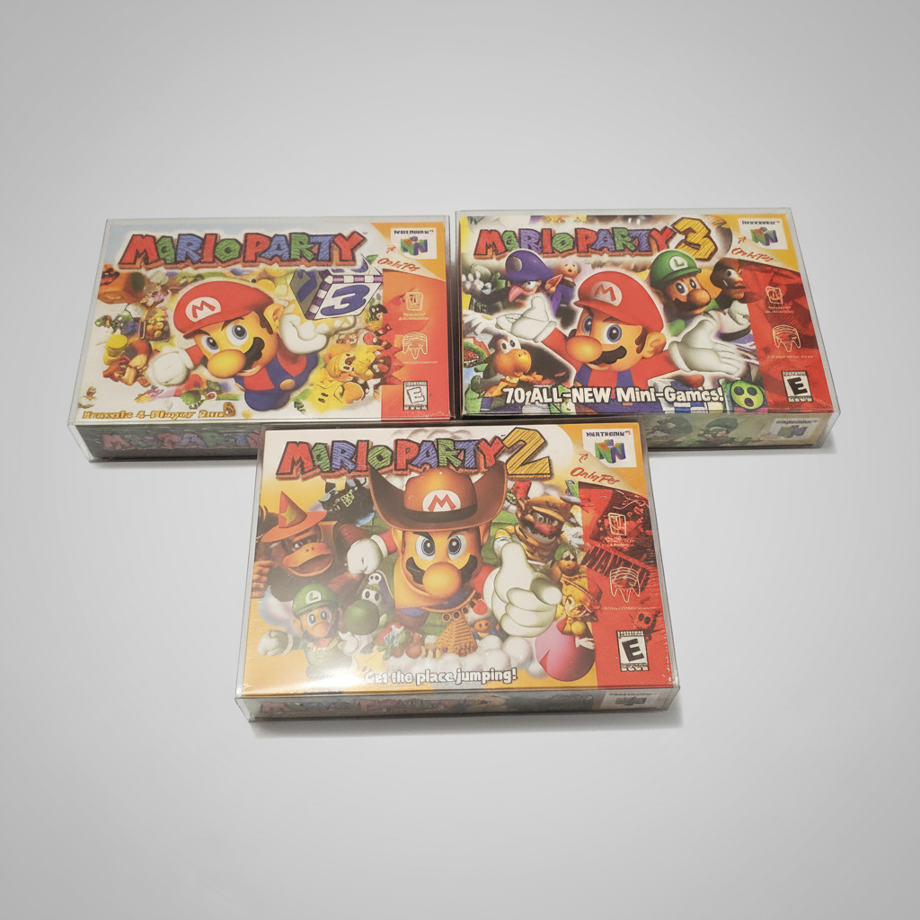 Mario Party 1, 2, 3 for Nintendo 64! 5