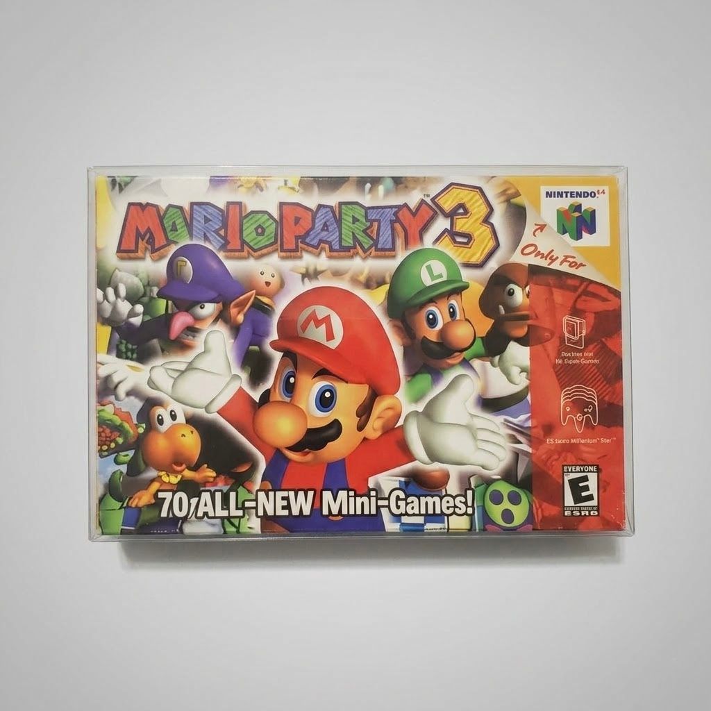Mario Party 3 — Game & Box for Nintendo 64
