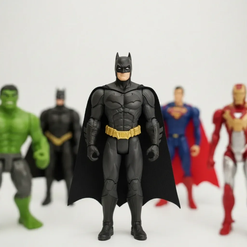 Superhero Action Figures - 6 Piece Set 4