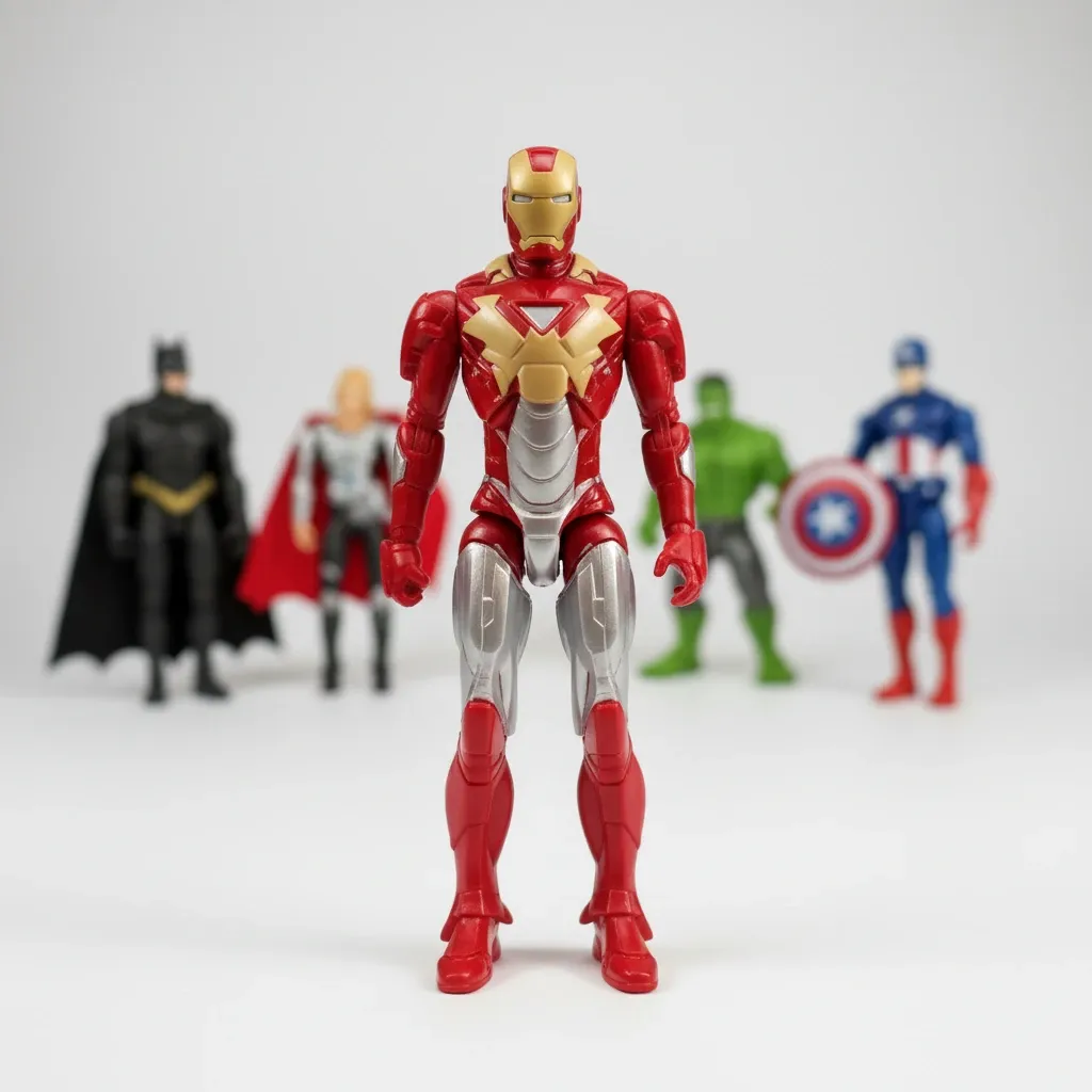 Superhero Action Figures - 6 Piece Set 2