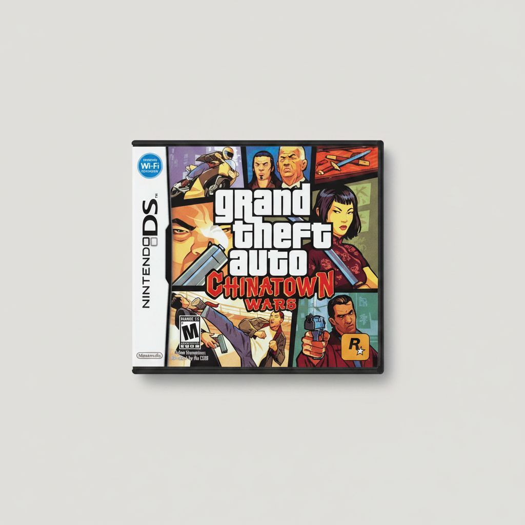 Grand Theft Auto Chinatown Wars — Game & Box for Nintendo DS