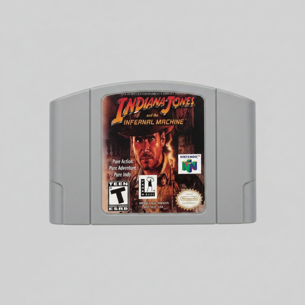 Indiana Jones and the Infernal Machine — Cartridge Only for Nintendo 64