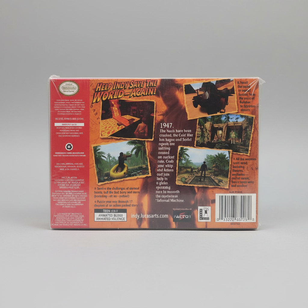 Indiana Jones and the Infernal Machine for Nintendo 64! 4