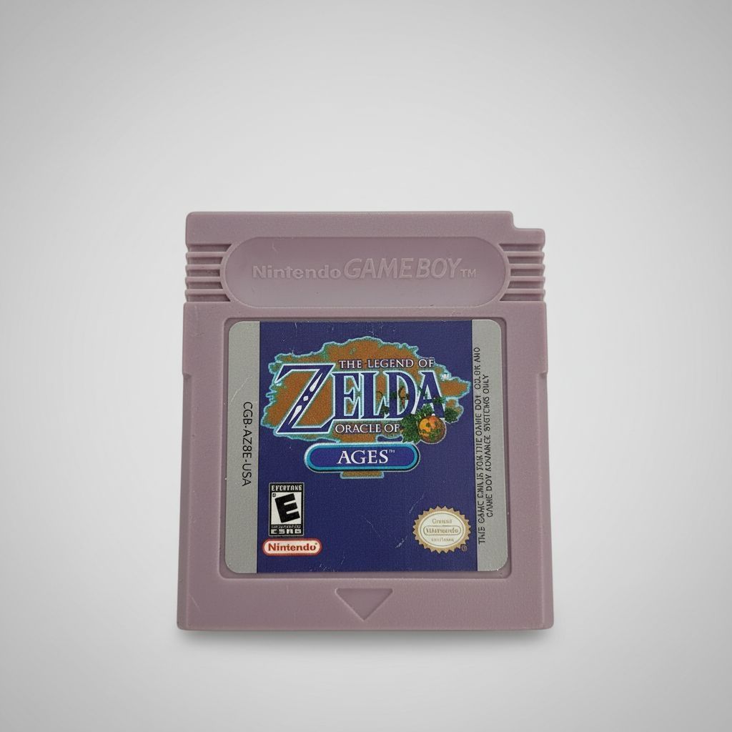 The Legend of Zelda Oracle of Ages — Cartridge Only for Gameboy Color (GBC)