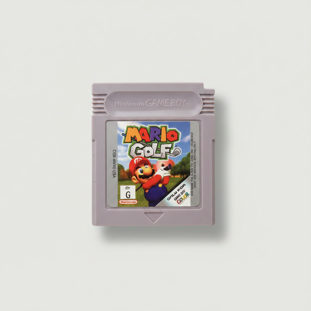 Mario Golf & Mario Tennis for Gameboy Color! 2
