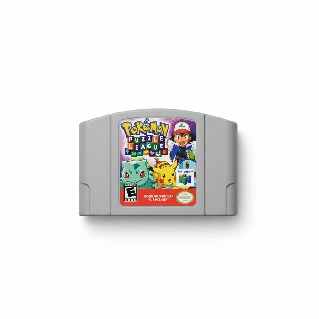 Pokemon Stadium 1 & 2, Snap, Puzzle League for Nintendo 64! 5