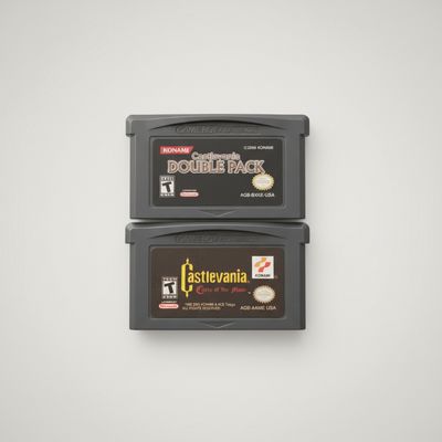 Castlevania Circle of Moon &amp; Castlevania Double Pack (GBA)