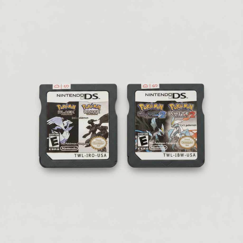 Pokemon Black/White & Pokemon Black 2/White 2 for Nintendo DS!