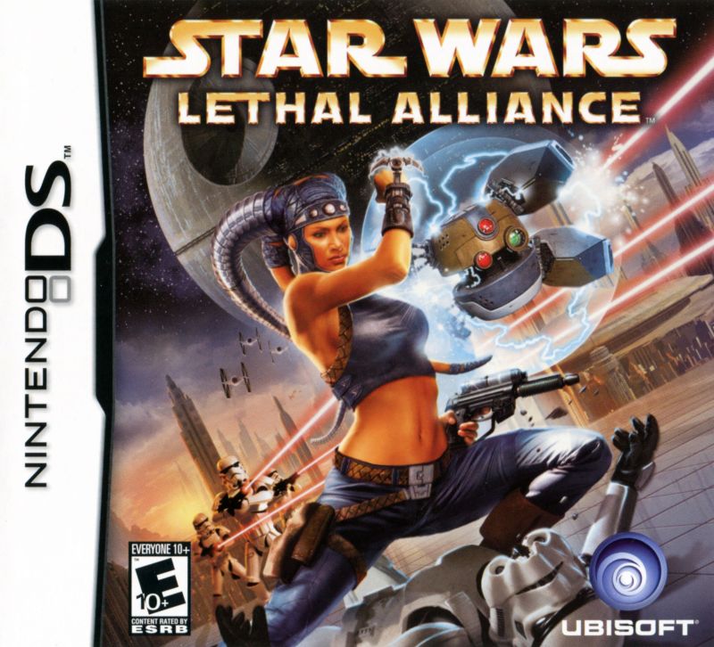 Star Wars: Lethal Alliance – Nintendo DS (NDS) Action-Adventure Game front cover art