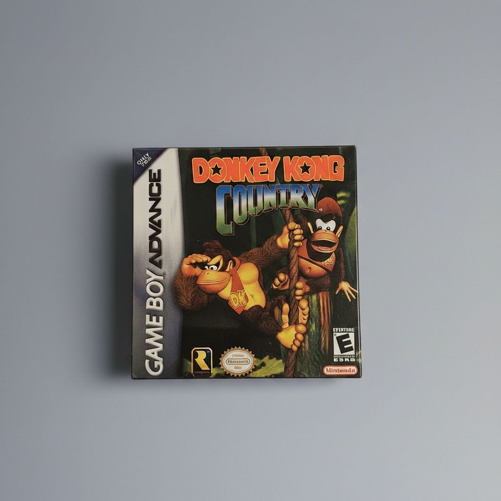 Donkey Kong DK Country 1 — Game & Box for Gameboy Advance (GBA)