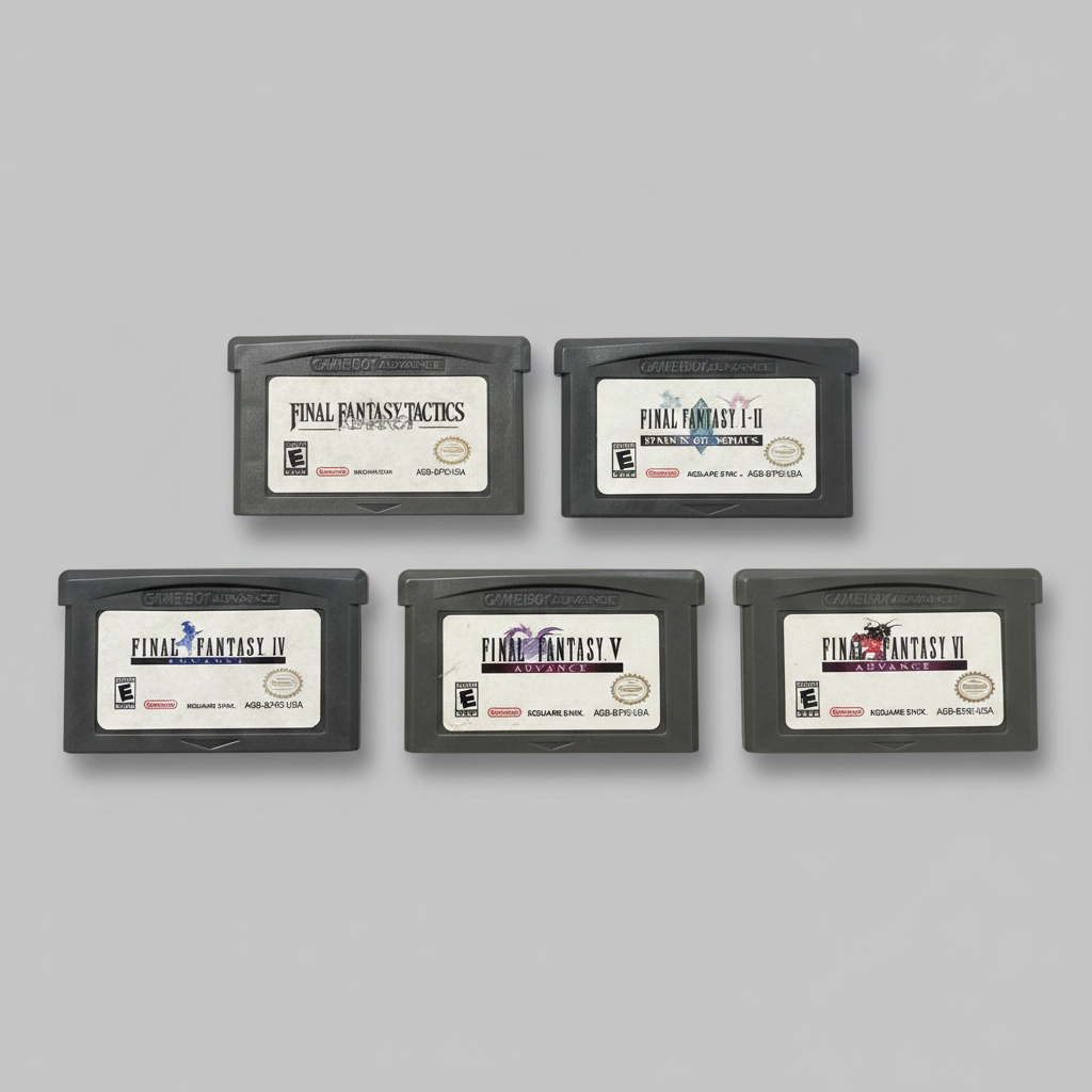 Final Fantasy Games for Gameboy Advance!