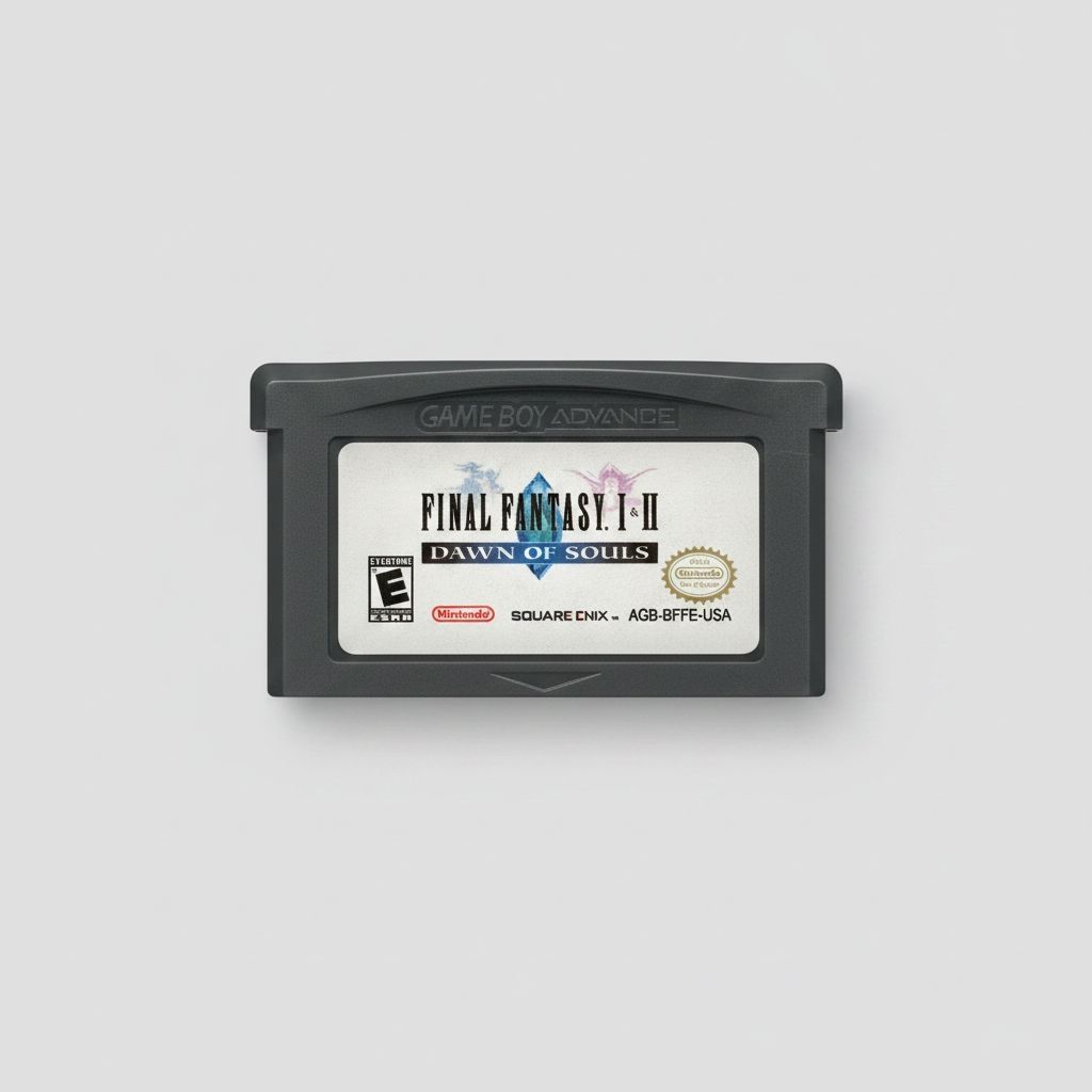 Final Fantasy Fantasy 1 & 2 for Gameboy Advance (GBA)
