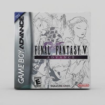 Final Fantasy Fantasy V — Game & Box for Gameboy Advance (GBA)