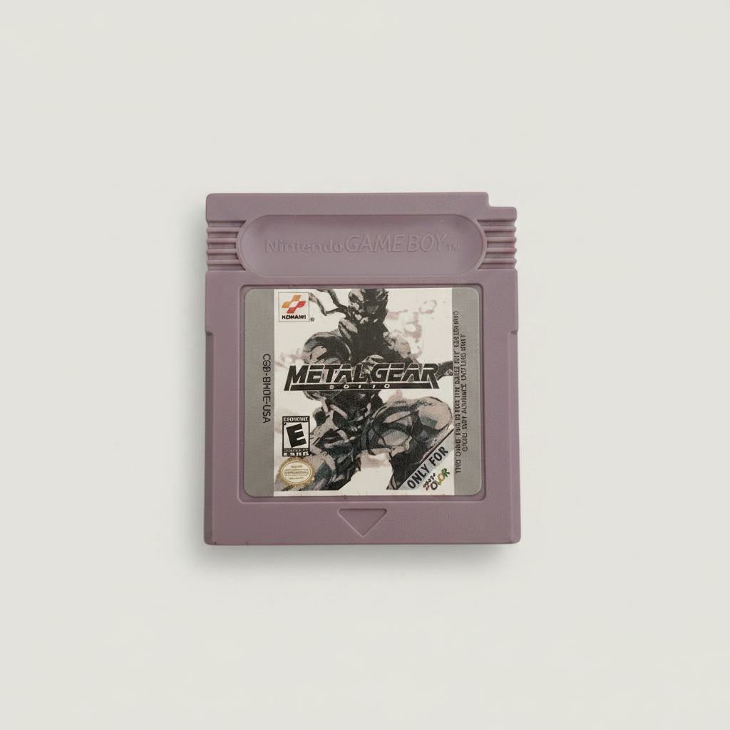 Metal Gear Solid for Gameboy Color!