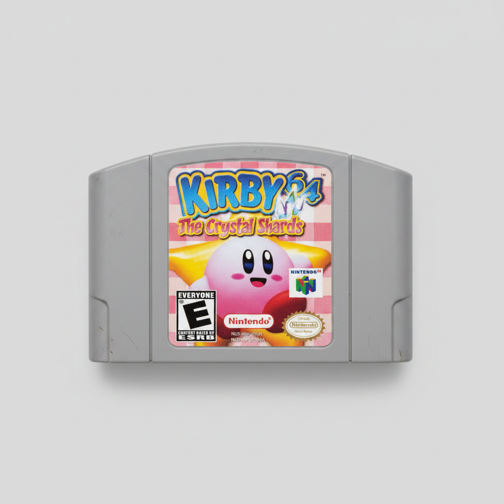 Kirby The Crystal Shards — Cartridge Only for Nintendo 64 2