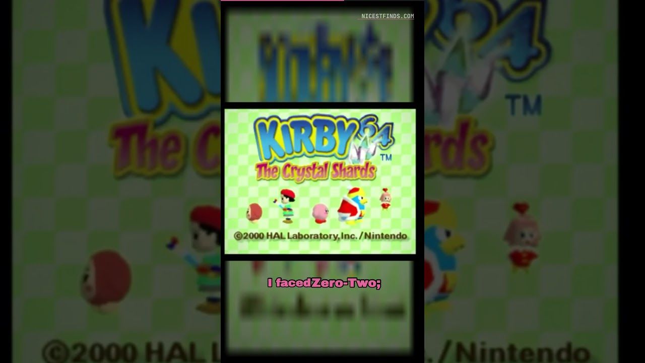 Why Kirby 64 The Crystal Shards Still Hits Different #kirby64 #nicestfinds #n64