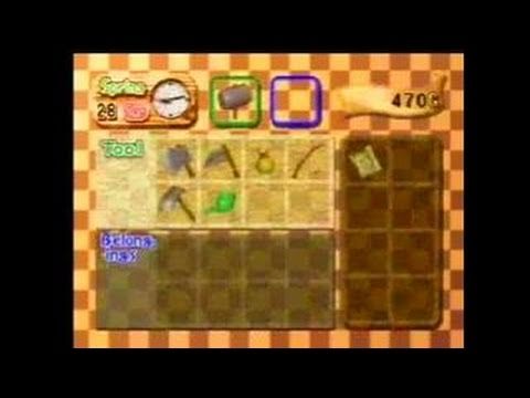 Harvest Moon 64 Nintendo 64 Gameplay