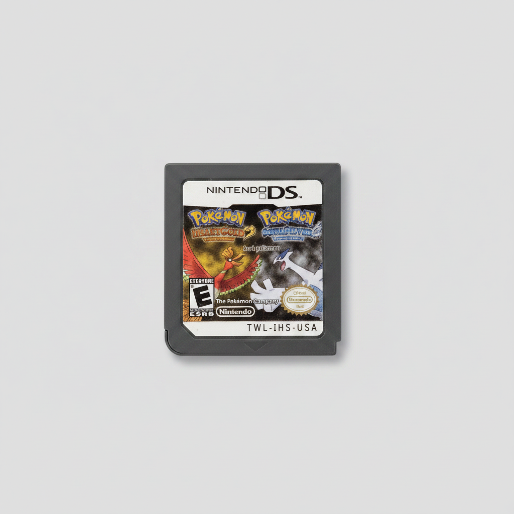 Pokemon Soulsilver & HeartGold Combo for Nintendo DS!