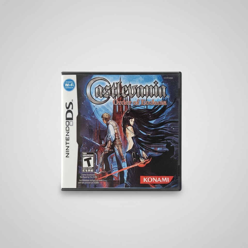 Castlevania Order of Ecclesia — Game & Box for Nintendo DS