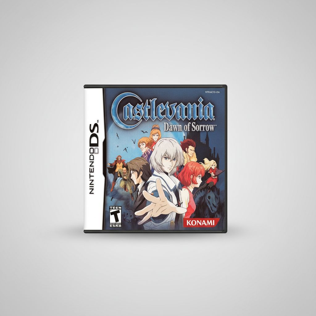 Castlevania Dawn of Sorrow — Game & Box for Nintendo DS