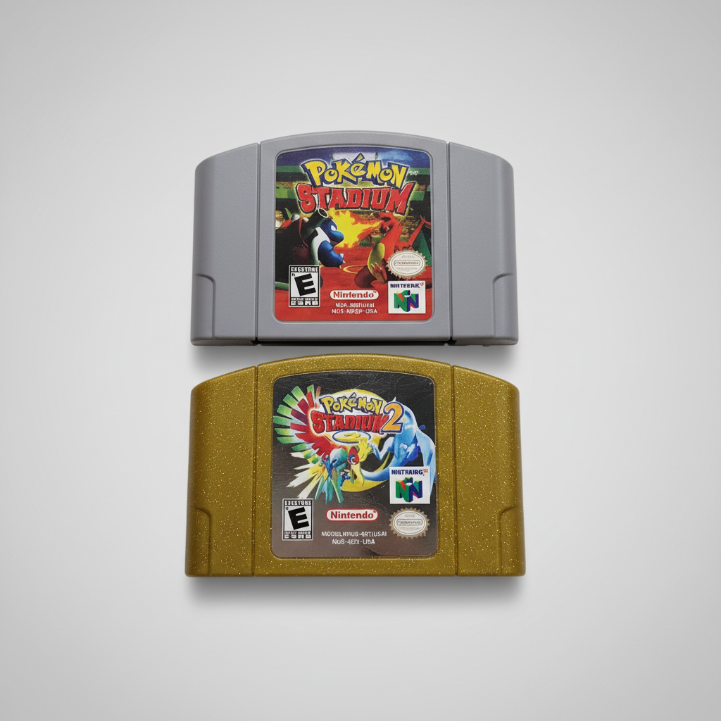 Pokemon Stadium 1 & 2 for Nintendo 64! 3