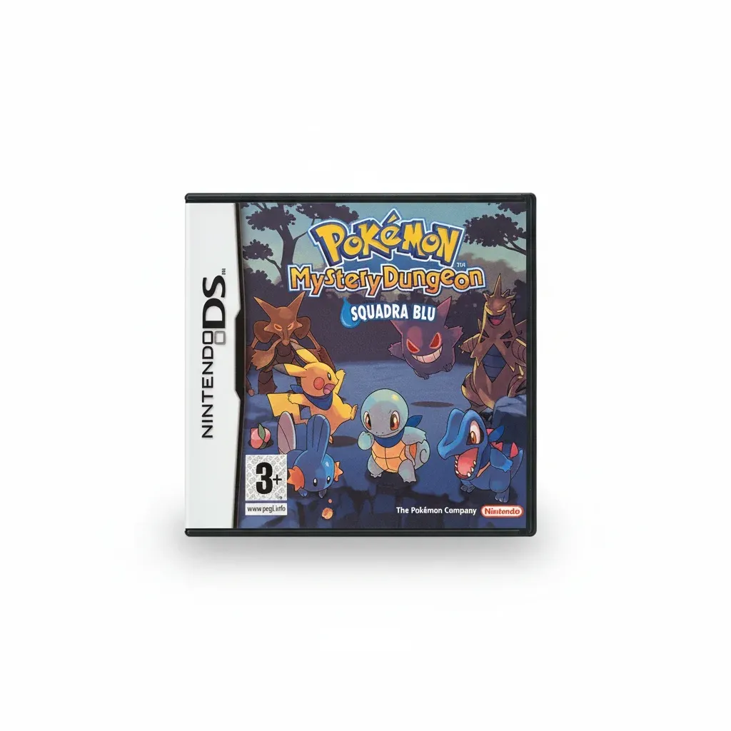 Pokémon Blue Rescue Team — Game & Box for Nintendo DS