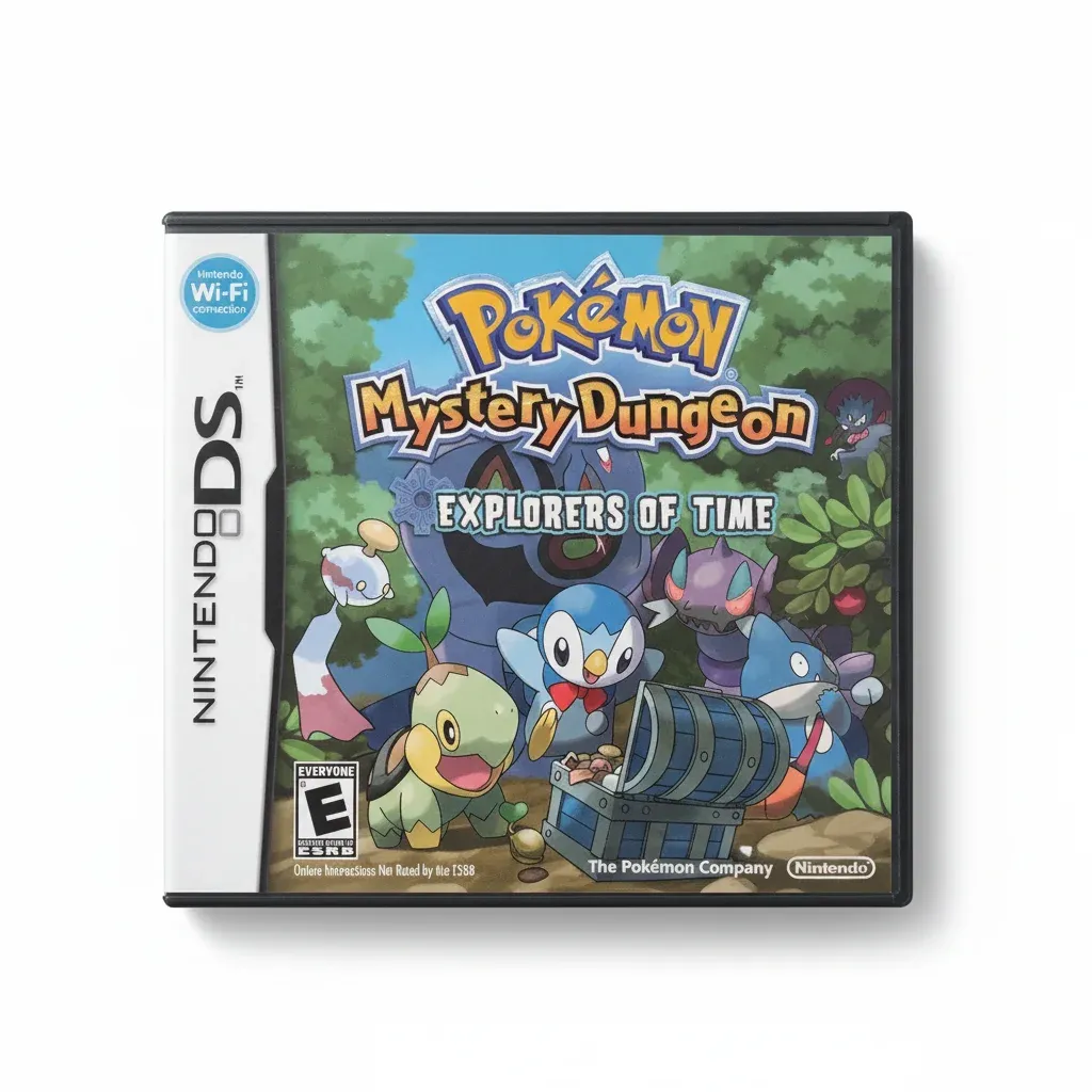 Pokémon Explorers of Time — Game & Box for Nintendo DS