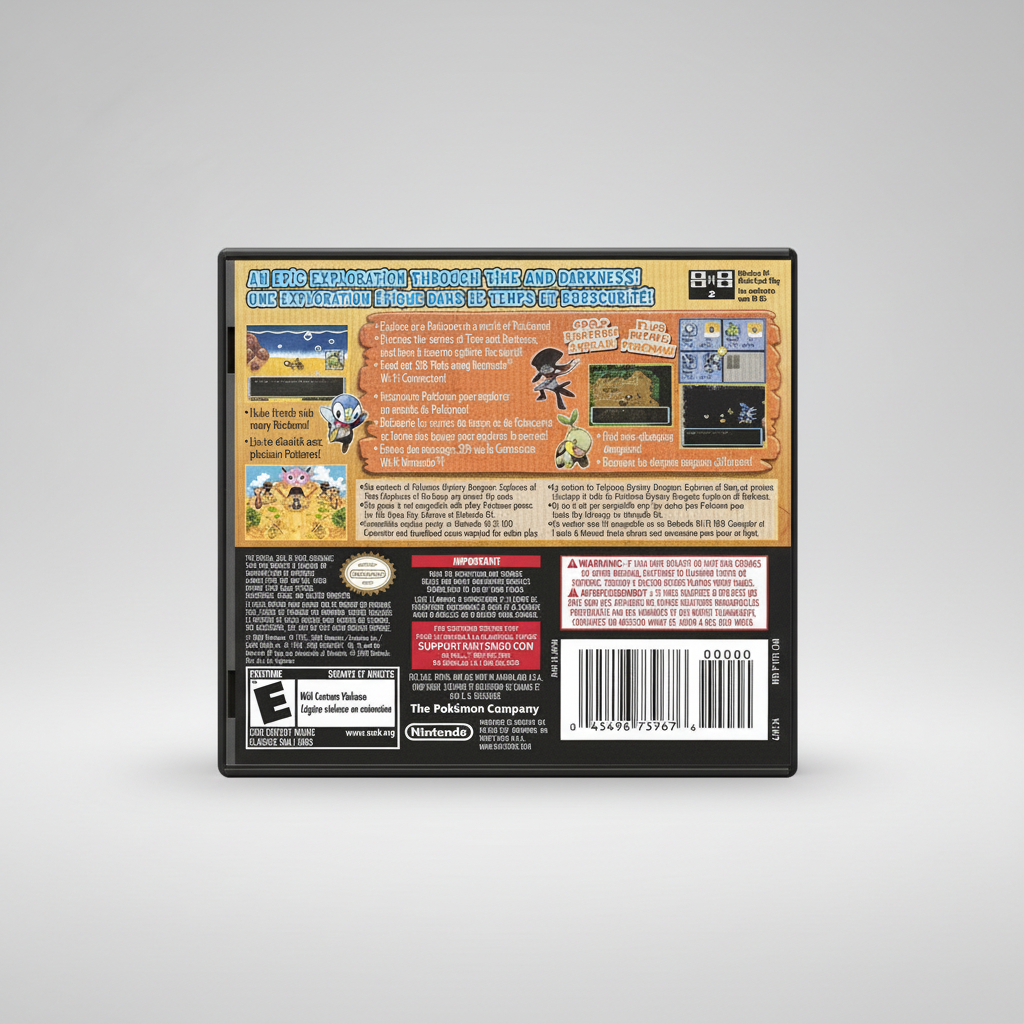 Pokémon Explorers of Time — Game & Box for Nintendo DS 12