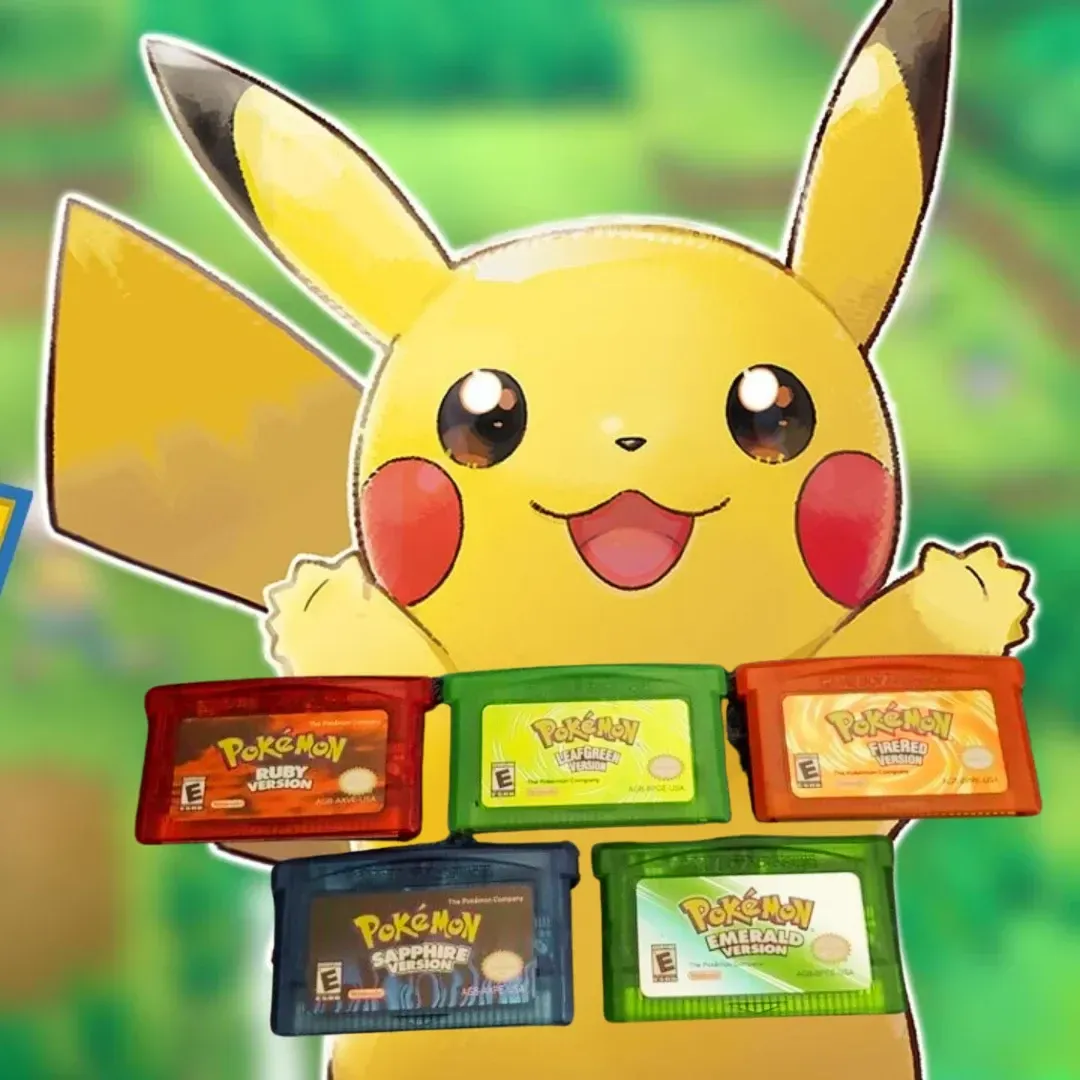 Pokemon Games for Gameboy Advance — Complete Bundle (Cartridges Only) for Gameboy Advance (GBA)