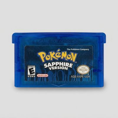 Pokémon Sapphire for Gameboy Advance (GBA)