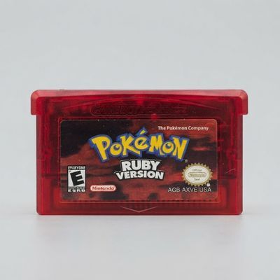 Pokémon Ruby for Gameboy Advance (GBA)
