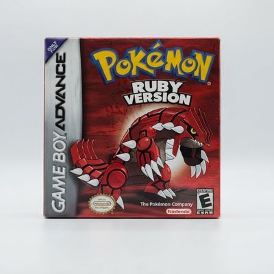 Pokémon Ruby — Game & Box for Gameboy Advance (GBA)