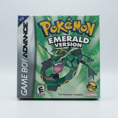 Pokémon Emerald — Game & Box for Gameboy Advance (GBA)