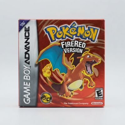 Pokémon Firered — Game & Box for Gameboy Advance (GBA)